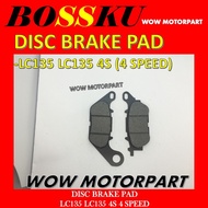 LC135 FRONT DISC BRAKE PAD LC135 4S DISC BRAKE PAD LC 135 4 SPEED DISC PAD LC135 4S BRAKE PAD YAMAHA