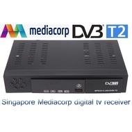 Singapore HD DVB-T2 Digital Receiver FTA Tv Box /USB/PVR/Timer Recording