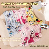 Printed Blanket, Thick, soft, large size 100X170cm, moves bed/sofa