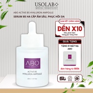 HA B5 Serum restores and regenerates ABO skin, moisturizes, prevents aging, reduces irritation and s