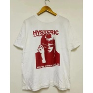 Hysterical Glamour Shirt Hysterical Glamour White T-Shirt Men's and Women's Print Casual Street Ever