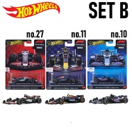 (พร้อมส่ง) โมเดลรถเหล็ก  Hot Wheels Premium Formula 1 Racing Redbull Moneygram BWT F1 ลิขสิทธิ์แท้ H