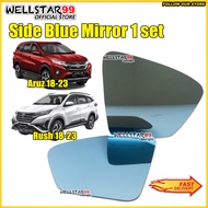 Blue Side Mirror Lens Glass For Toyota Rush / Perodua Aruz