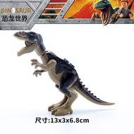 A/🗽Dinosaur Assembling Building Blocks Jurassic Compatible Lego Tyrannosaurus Dragon Carnotaurus World Park Boy Toy DFWL