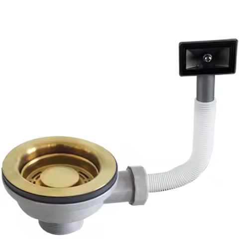 【CYBER MONDAY】Drain Sink Downcomer 114MM Drain Sink Downcomer For Managing Excess Water And Maintain