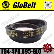 Hyundai Accent G4EK 1.5 1994 Globelt Fan Belt Set (4PK610) (4PK875) (4PK895)