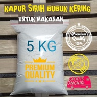 Food Grade Betel Lime 5Kg | Finely Clean Tohor Chalk for Food & Agriculture Processing