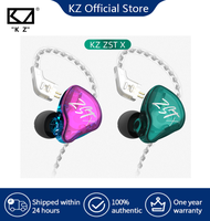 KZ ZSTX Headset 1BA+1DD Hybrid technology game HIFI Bass Earbuds In-Ear Monitor Noise Cancelling Spo