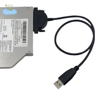 [LI] Hot 1Pcs USB 2.0 To Mini Sata II 7+6 13Pin Adapter For Notebook CD/DVD ROM Slimline Drive Conve