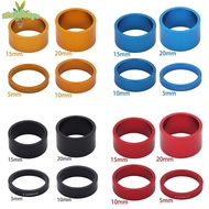 [Mulitibuys] 1 Set Bicycle Headset Spacer Mountain Bike Headset Washer Front Stem Fork Spacer