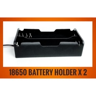 [READY STOCK]18650 / 3.7V BATTERY HOLDER X 2