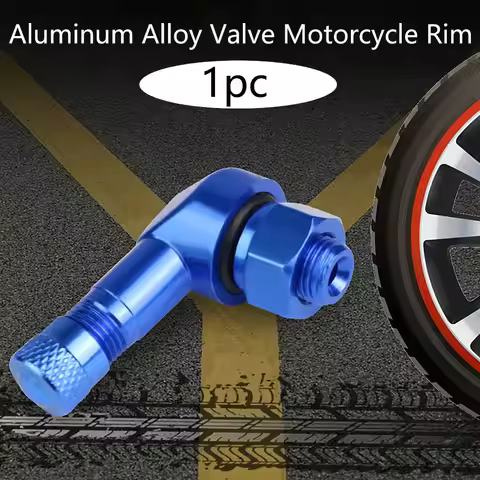 90° Valve Motorcycle Rim Leakproof Motorcycle Modification Motorcycle Wheel Tire Aluminum Alloy Tire