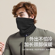 Bib Neck Protector Winter Men Women Outdoor Sports Fleece Bib Cycling Mask Windproof Bib Antifreeze 