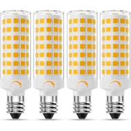 E11 LED Bulb Dimmable,JDE11 120V 75W Halogen Candelabra Bulbs Equivalent,T3 T4 Mini Base JD E11 Bulb
