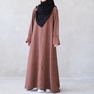 WOMLYID - THURAYYA ABAYA Abaya Jubah Abaya Set Abaya Muslimah Abaya Plus Size