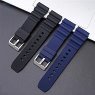 2 PCS 20mm 22mm Watch Band For Rolex Waterproof Diving Silicone Bracelet For Omega Seiko SKX007 SRP7