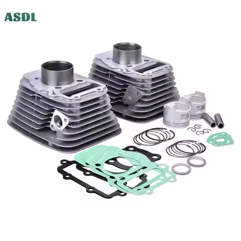 Motorcycle Pistons Piston Rings Cylinder Kits for Yamaha ROUTE 66-XV250U 1988-1990 VIRAGO 250 V STAR