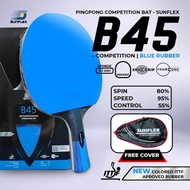 Bet Bat Sunflex B45 Blue Black Table Tennis Pingpong Competition