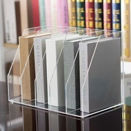 File Rack Desktop Office Acrylic File Shelf Storage Bookshelf File Frame Vertical Book Stand