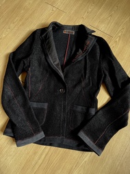 Vintage Cop.Copine Black Wool Jacket