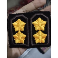 Wing pdl rank badge akbp/pin pdl rank badge akbp, super embossed embroidery