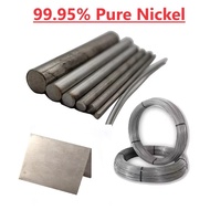 Pure Nickel Plate Nickel Strip Nickel Rod 99.95% Electroplated Anode N4 N6 Pure Nickel Block Nickel 