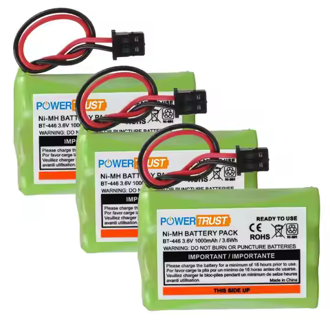 3.6V NI-MH BT446 BT-446 Cordless Phone Battery Rechargeable for Uniden BBTY0503001 BT-1004 BT-1005 G