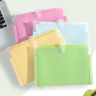A4 Document Bag ️ File Holder | 5-12 Channels There Is A Divider. Step Plate Mobile Phone Folder