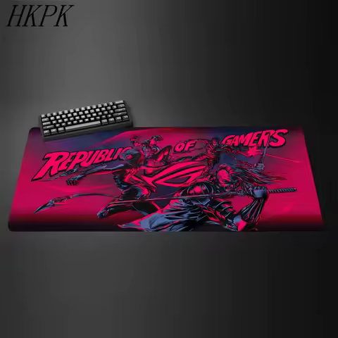 Gamer Mouse Pad Cartoon Asus Deskmat Gaming Mousepad Desk Protector Pc Accessories Mats Kawaii Anime