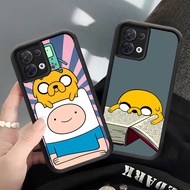 CK-37 Adventure time Shockproof Casing for OPPO F21 F21S Reno 7 7Z 8 8Z Realme C71 C73 14X Lite Pro