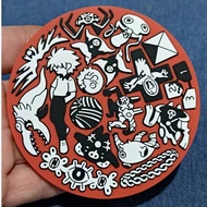 EVANGELION Anime Coaster 9 x 9 Cm.