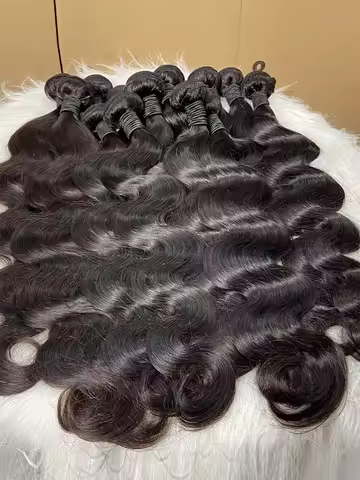 Body Wave Bundles 26 28 30Inch Brazilian Remy Raw Unprocessed Human Hair Water Wave Extensions 1 3 4