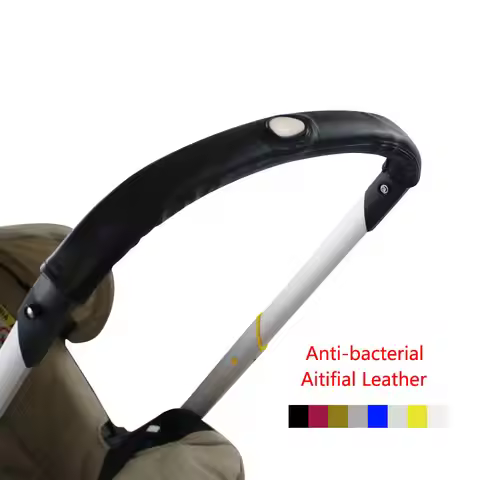 New Pram Stroller Accessories Pu Protective Case Cover Armrest Covers For Donna Doona Babysing Handl
