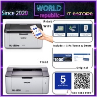 Brother Laser Printer - HL1110 HL-1110 Brother Laser Wireless Printer - HL1210w Hl-1210w - TN1000 DR