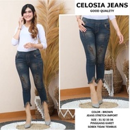 Celosia jeans Paling Top Variasi Sobek tidak Tembus