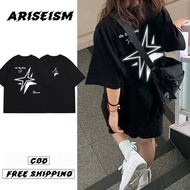 ARISEISM baju t shirt perempuan tshirt woman oversize korean style baju wanita 衣服女裝 baggy shirt 上衣女