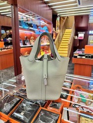 全新 Hermes Picotin 18 Q1 鼠尾草灰 極品顏色 現貨 hkd3xxxx