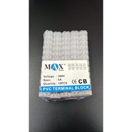 Electrical PVC Wire Connector Terminal Block 12 Ways - 5A/10A (10PCS)