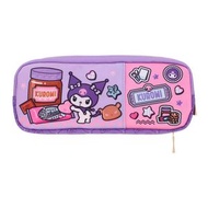 SANRIO - Kuromi 雙拉鏈筆袋