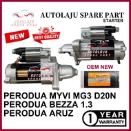 PERODUA MYVI D20N MG3 / BEZZA 1.3 / ARUZ STARTER HIGH SPEED NEW/ RECON HIGH QUALITY STARTER