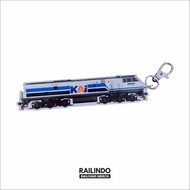 GANTUNGAN Railindo CC 203 WNB Jumbo Train Locomotive Keychain (WUMBO)