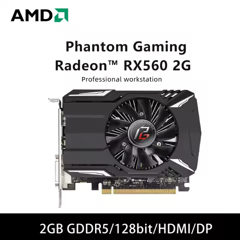 Phantom Gaming Radeon™ RX560 2G GPU &RX 6600 MECH 2X 8G & RX 6600 XT 8GB & GTX660 DC20 2GD5 & AREI R