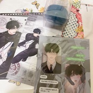 bl漫畫 bl週邊 bl漫畫代購 韓國漫畫 韓漫 lezhin  香味的界線 月曆 2025 切頁 小卡 變化卡 SD立牌