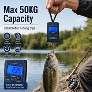 Digital Hanging Scale 88lb 40kg 10g Luggage Fishing Travel