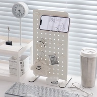 Modified Hole Board Desk Storage Desktop Desk Shelf Desk Computer 7K Vertical Work Position H5DM