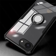 Acrylic Phone Case with Ring Stand For Apple iPhone 16E 5G 6.1'' Shockproof iPhone16e 16 e e16 2025 