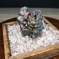 【提升運氣-造型 : 高舉勝利手】大佛珠| 天然力泥活石| 招財-愛