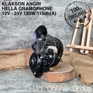 Klakson Angin Hella Air Horn Gramophone Truck Scania Volvo 12V - 24V