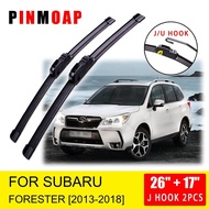 For Subaru Forester 2013 2014 2015 2016 2017 2018 Front Wiper Blades Brushes Cutter Accessories   U 