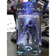 Mcfarlane Halo 4 HALO4 Blue Spartan Elite Warrior Box